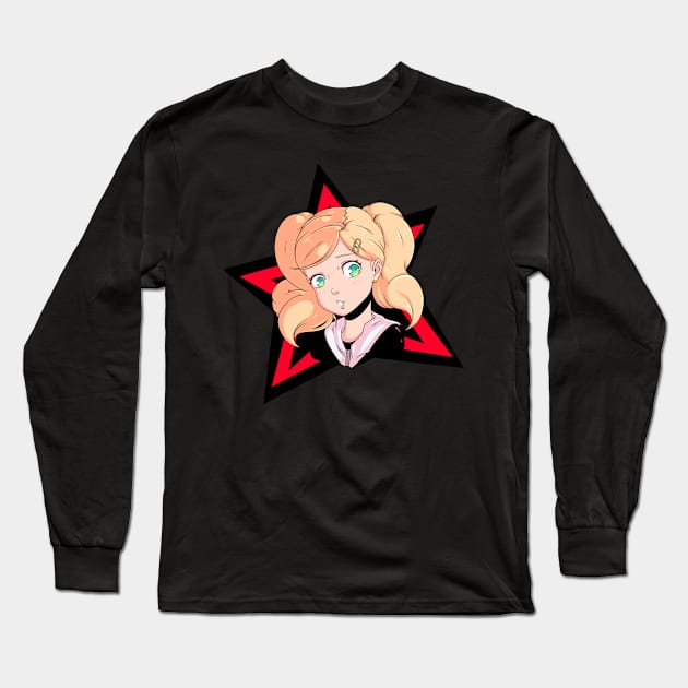 Ann Long Sleeve T-Shirt by Rhekara